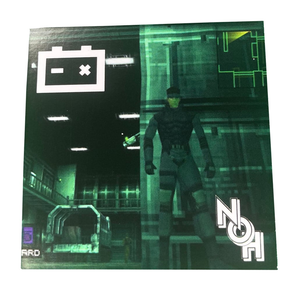PS1 Metal Gesar Solid Pin | Nostalgia Over Hype LLC